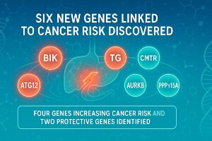 Six New Genes Linked to Cancer Risk Discovered